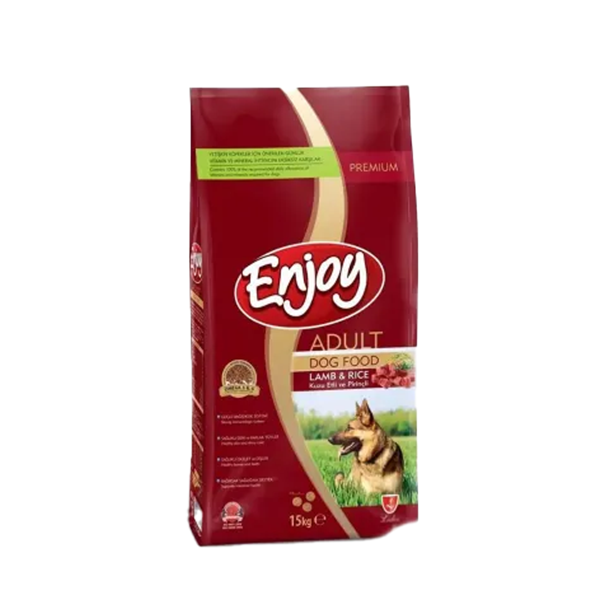 Enjoy Kuzu Etli ve Pirinçli Yetişkin Köpek Maması